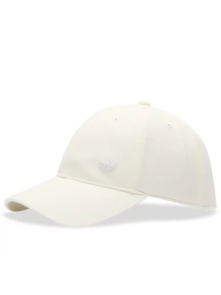 Czapka z daszkiem Adidas biała
