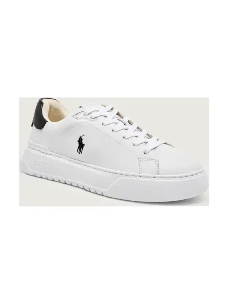 Pantofi Polo Ralph Lauren din piele alb