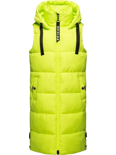 NAVAHOO Vestă verde / verde neon negru