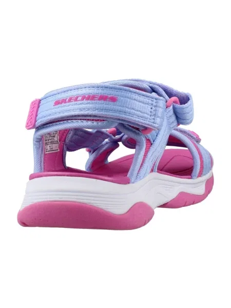 Sandále Skechers fialová
