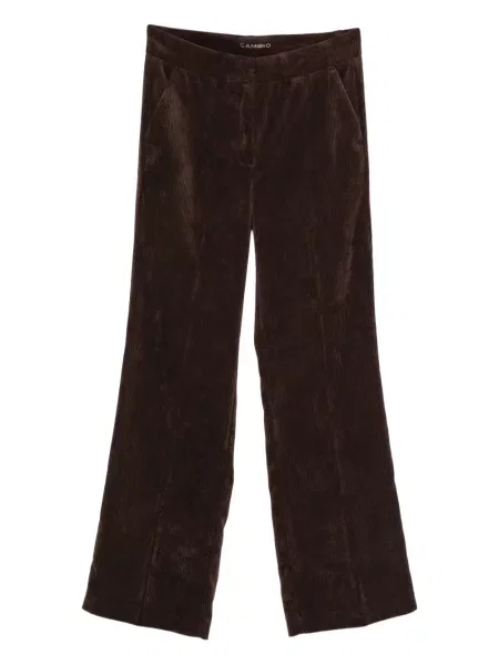 Pantaloni Cambio de catifea cord maro