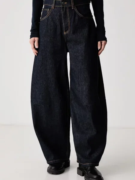 United Colors of Benetton blugi wide leg pentru femei