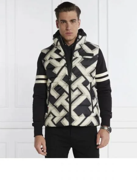 Tommy Hilfiger Vestă MID NEW YORK MONOGRAM GILET bej