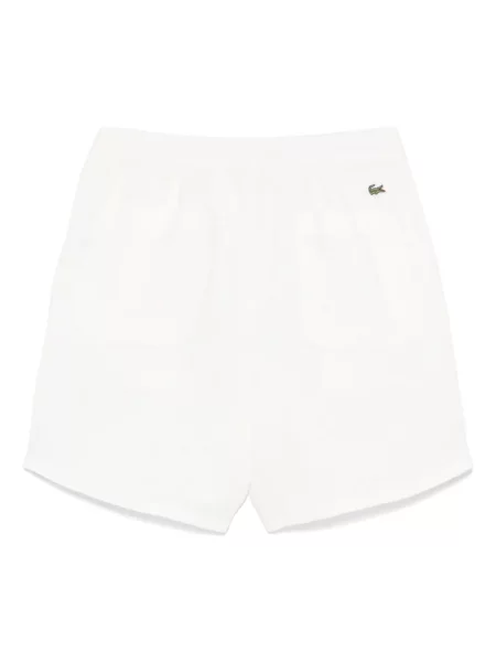Pantaloni Lacoste alb