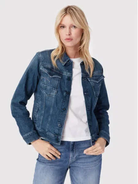 G-Star Raw Джинсова куртка Burten Stretch cиній