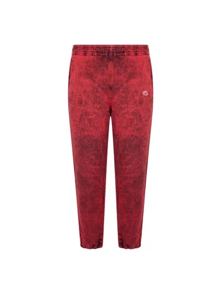 Jeansy Diesel czerwone