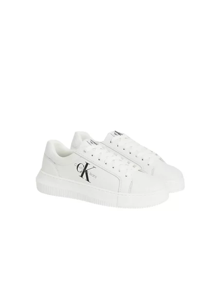 Sneakersy Calvin Klein Jeans białe