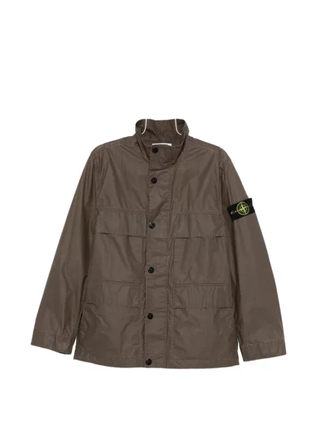 Ceruit geacă Stone Island cu strasuri maro