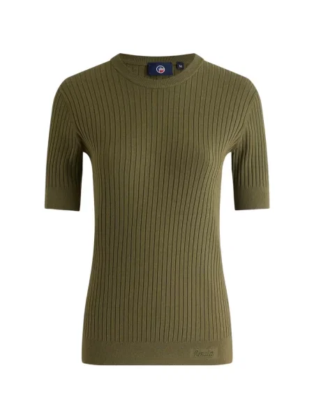 Tricou Fusalp cu nervuri verde