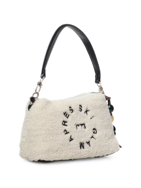 Ursuleț de pluș geantă shopper V°73 cu broderie