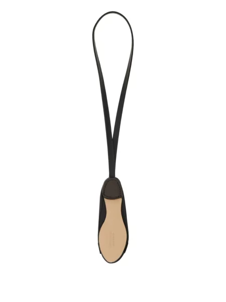 Pandantiv Ferragamo din piele negru