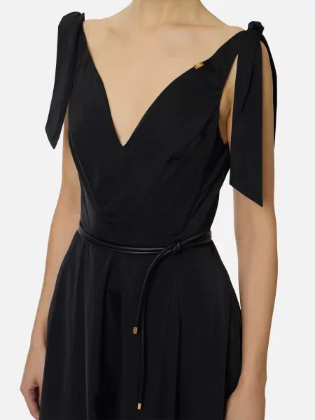 Платье Elisabetta Franchi черное