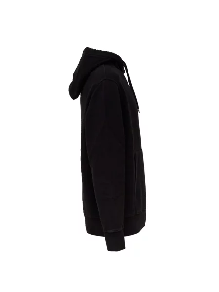 Bluza z kapturem C.p. Company z kapturem z logo czarna