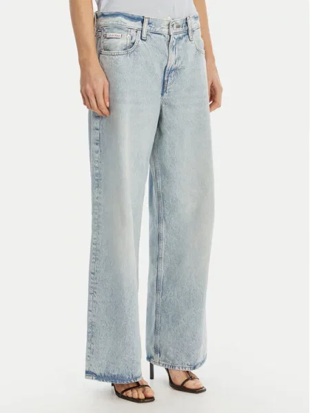 Calvin Klein Jeans Blugi Baggy Fit albastru