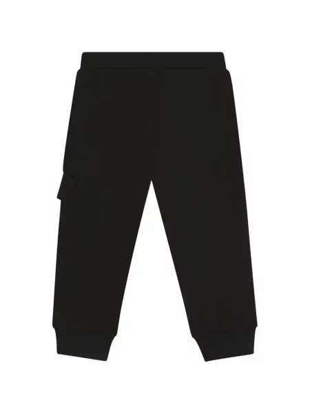 Spodnie cargo dziecięce Bosswear czarne