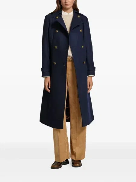 Палто Lauren Ralph Lauren синьо