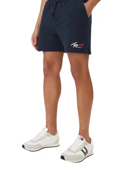 Kratke traper hlače Tommy Hilfiger Jeans plava