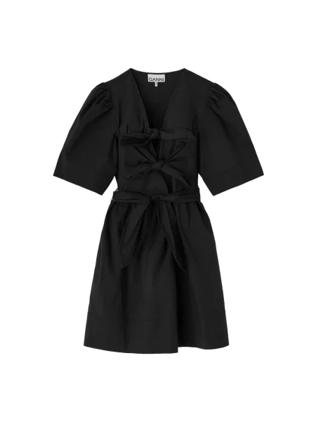Sukienka mini Ganni czarna