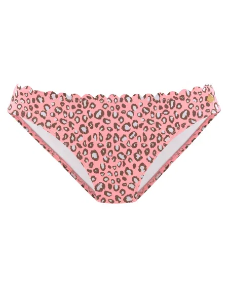 LASCANA Slip costum de baie deschis / maro / portocaliu somon albastru