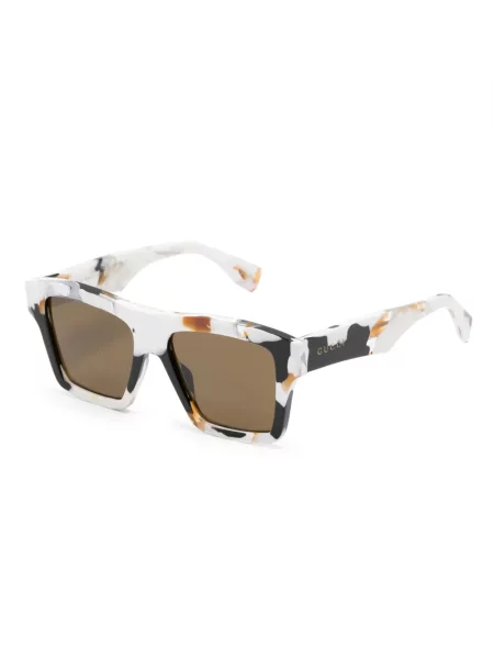 Saulės akiniai Gucci Eyewear balta