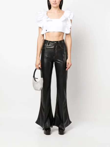 Zkrácený top Philipp Plein bílý