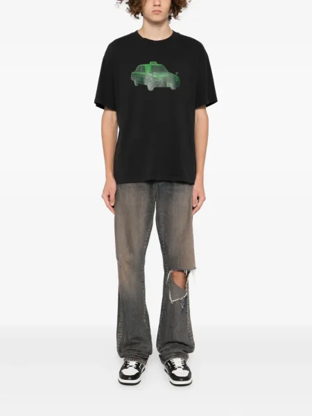 Tricou Melt cu imagine negru