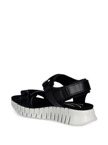 Sandale Ecco cu bretele negru