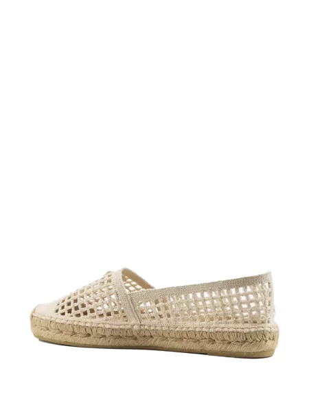 Espadrile Prada tricotate cu autograf