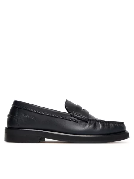 Mokasyny Tommy Hilfiger granatowe