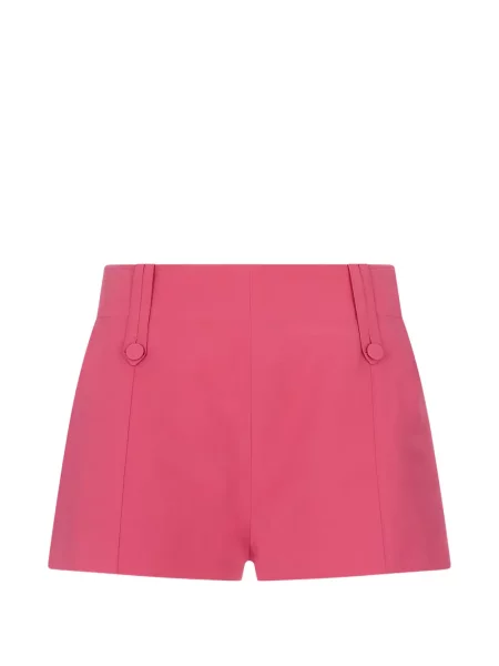 Pantaloni scurți Chloé cu bretele roz