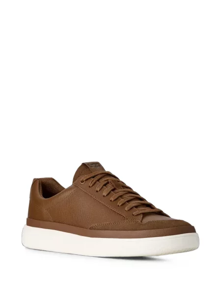 Sneakerși Ugg din piele maro