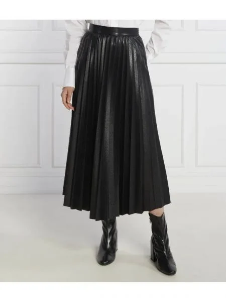 BOSS BLACK Fustă Veplika negru