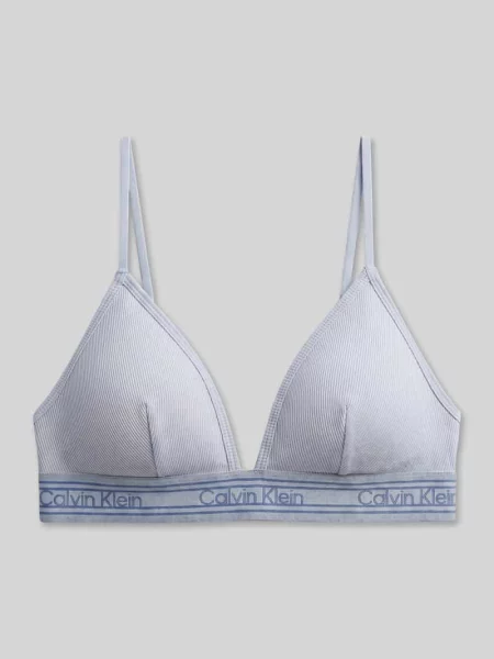 Biustonosz typu bralette z mieszanki bawełny z dodatkiem modalu model RETRO' Calvin Klein Underwear