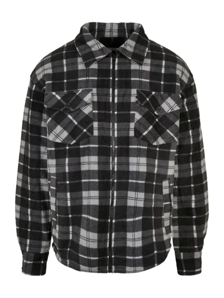 Urban Classics Prehodna jakna siva črna