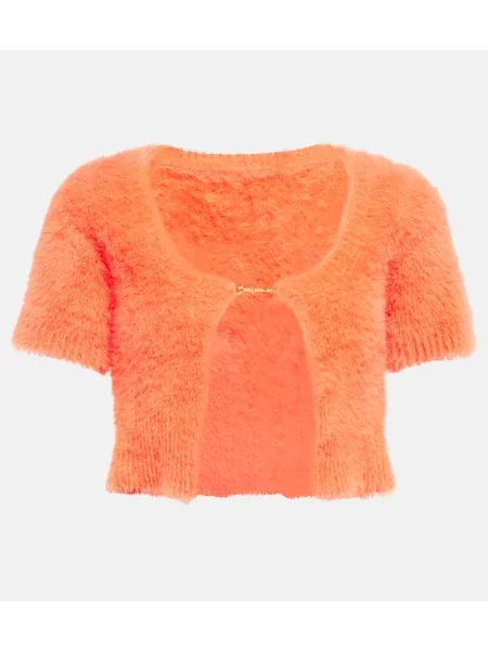 Cropp cardigan Jacquemus portocaliu