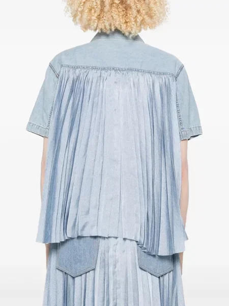 Cămașă de blugi Sacai albastru