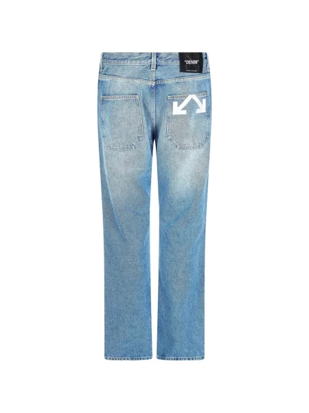 Blugi Off-white alb