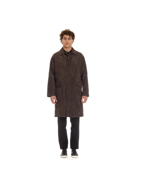 Płaszcz Salvatore Santoro brązowy