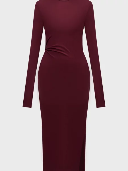 Платье Dkny бордовое