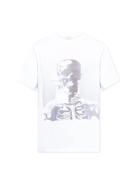 Koszulka Alexander Mcqueen z nadrukiem biała