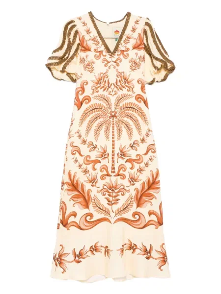 Rochie maxi Farm Rio de costum maro