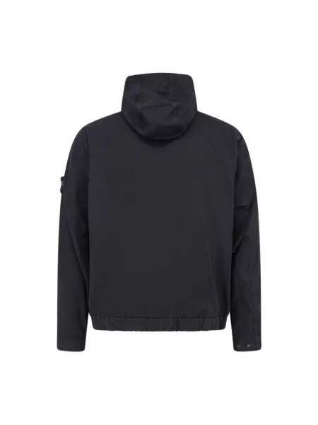 Lekka kurtka Stone Island z kamieniami czarna