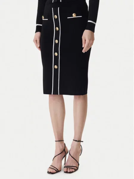 GUESS by Marciano Suknja NOEMI crna bijela