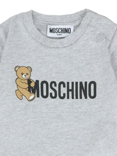 Koszulka dziecięca Moschino szara