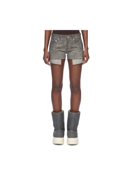 Szorty jeansowe Rick Owens szare