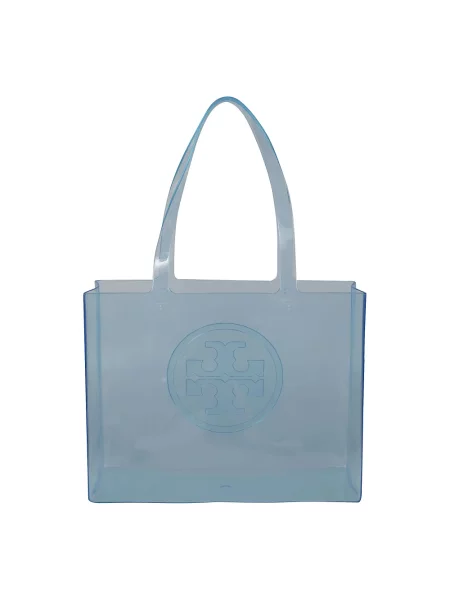 Shopperka Tory Burch niebieska
