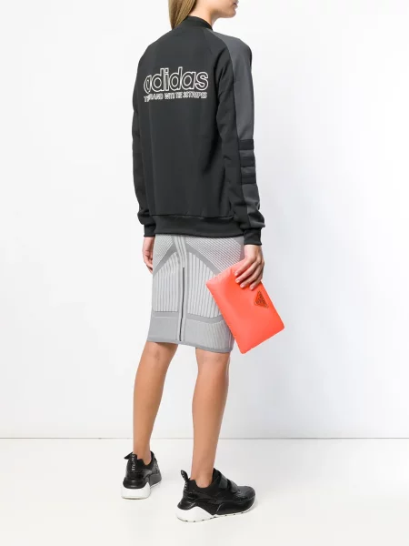 Geacă Adidas cu dungi negru