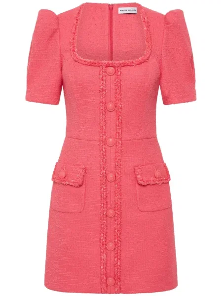Mała mały sukienka mini Rebecca Vallance garniturowa różowa