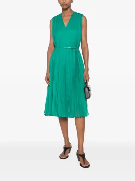 Cu centură rochie Max Mara verde