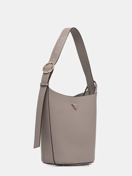 Guess kabelka typu shopper dámska z imitácie kože MERIDIAN béžová